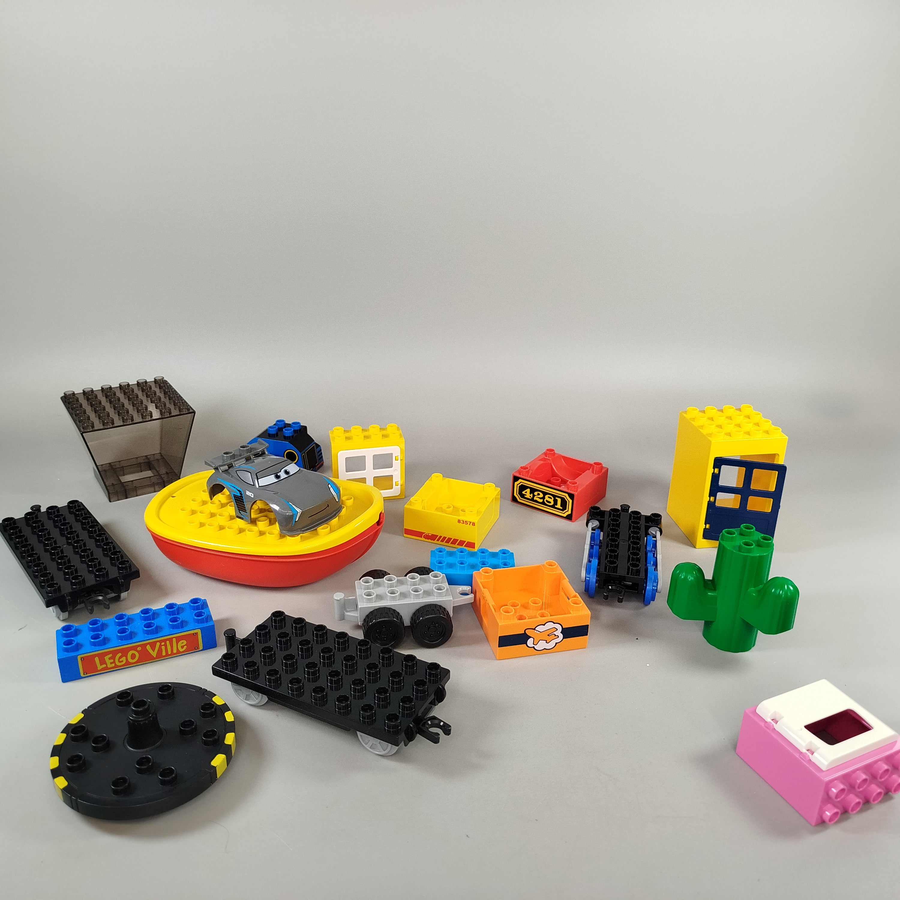 LEGO Duplo Konvolut ca. 2,3 kg – Bausteine, Fahrzeuge & Zubehör